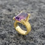 Amethystring seitlich