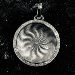 Anhaenger Emaille Weissgold Brillanten