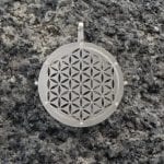 Blume des Lebens Silber 2