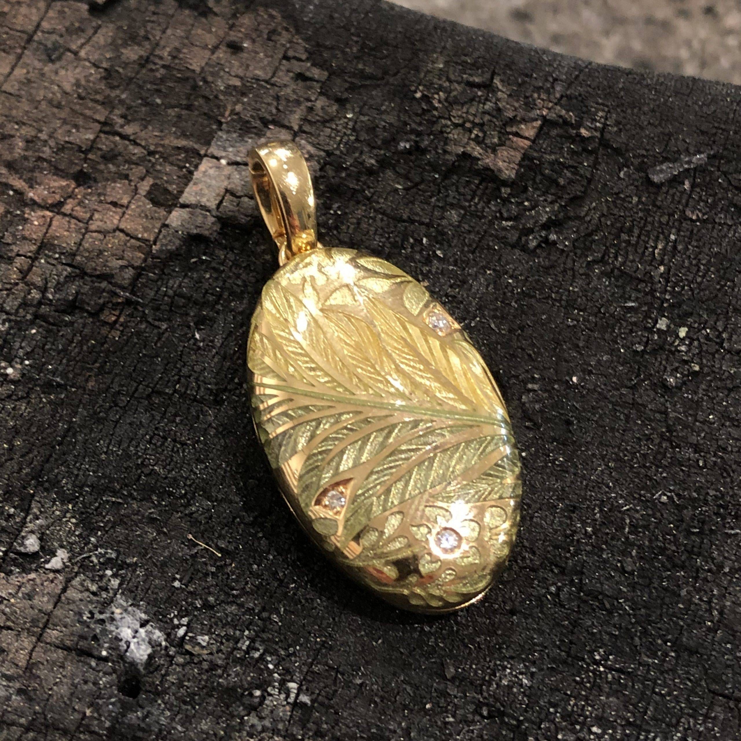 Medaillon Victor Mayer Gold
