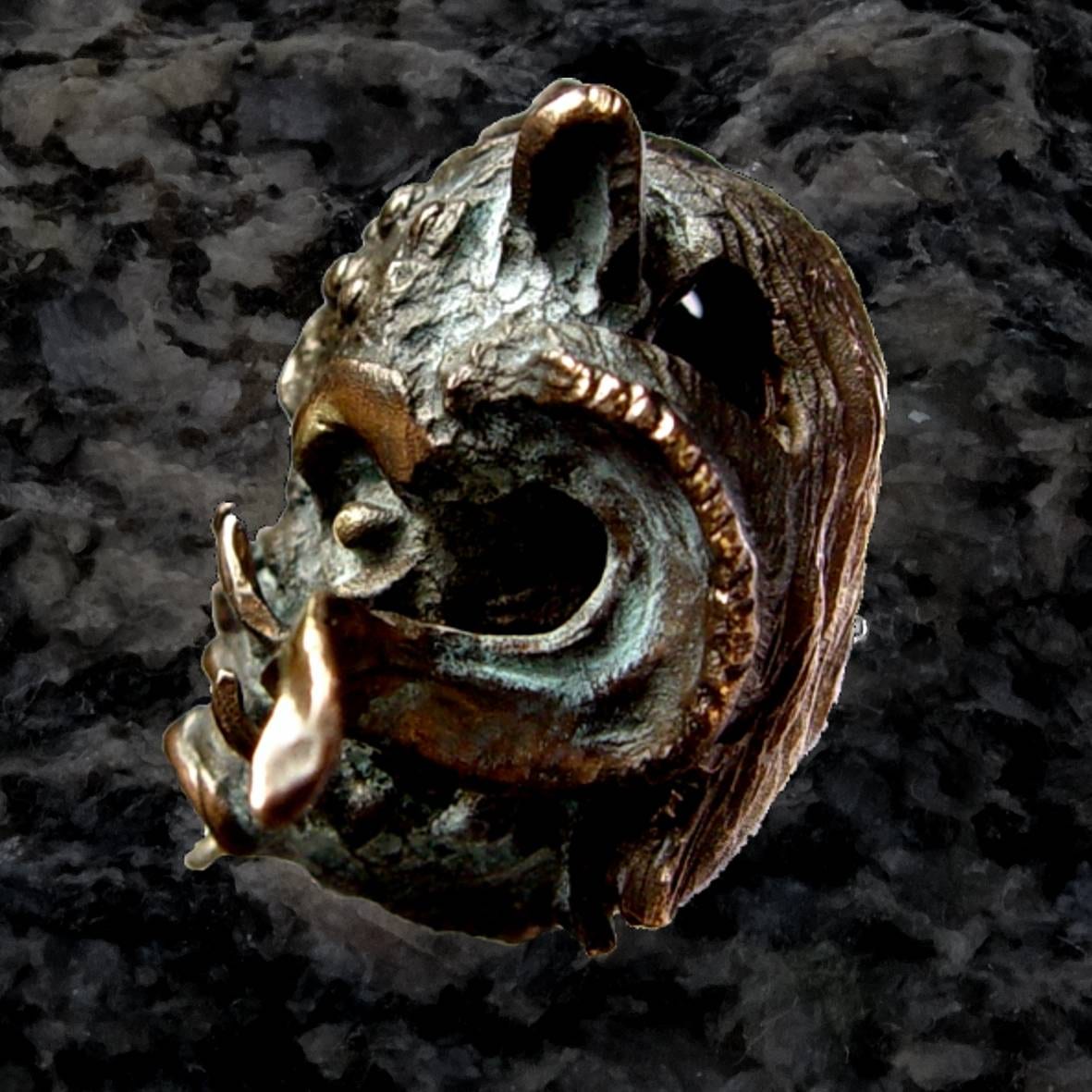 Perchtenmaske Saukopf S
