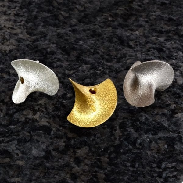 Sphericon Set Gold Graugold Silber