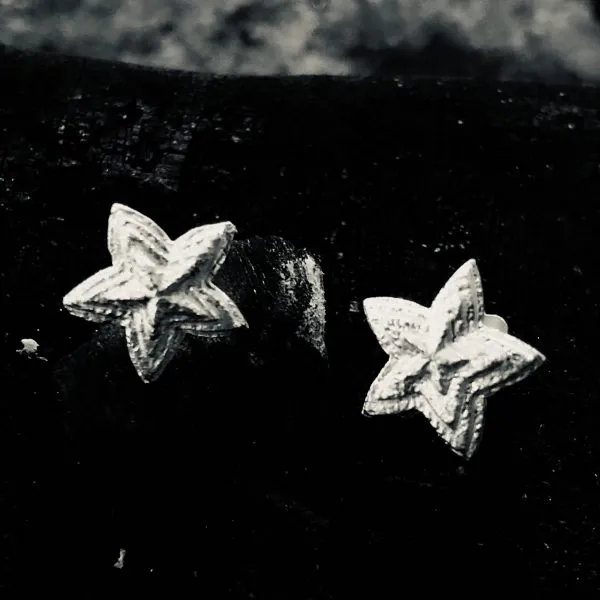 87 ohrstecker silbersterne