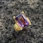Amethystring oben