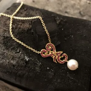 Anhaenger Ja Rotgold