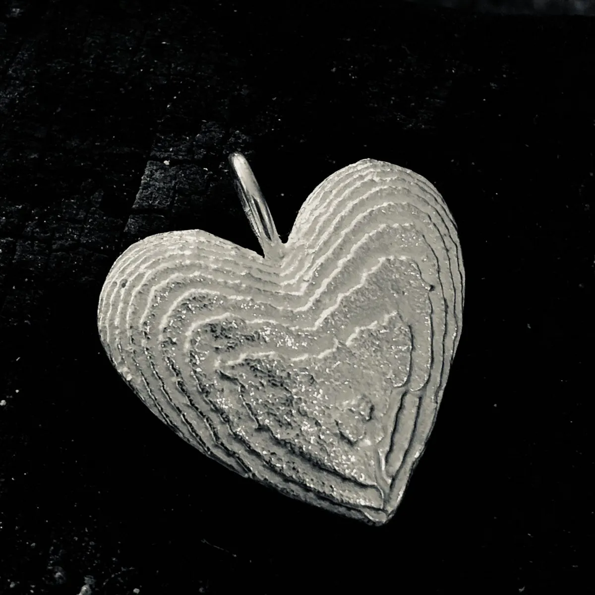 Anhaenger Silberherz 2