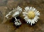 Gänseblümchen Bellis perennis Piccolo Ohrsteckerpaar (auch als Pendeleure möglich) – Bild 6