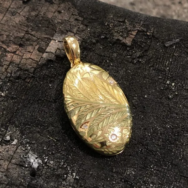 Medaillon Victor Mayer Gold