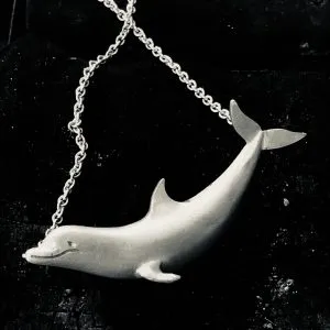 collier delphin silber neu