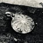 Anhaenger Emaille Weissgold Brillanten back