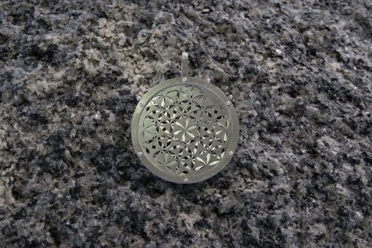 Blume des Lebens Platin