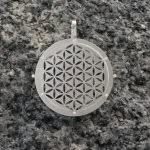 Blume des Lebens Silber 2