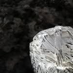 Graskugel Ohrpendeleure Silber Detail