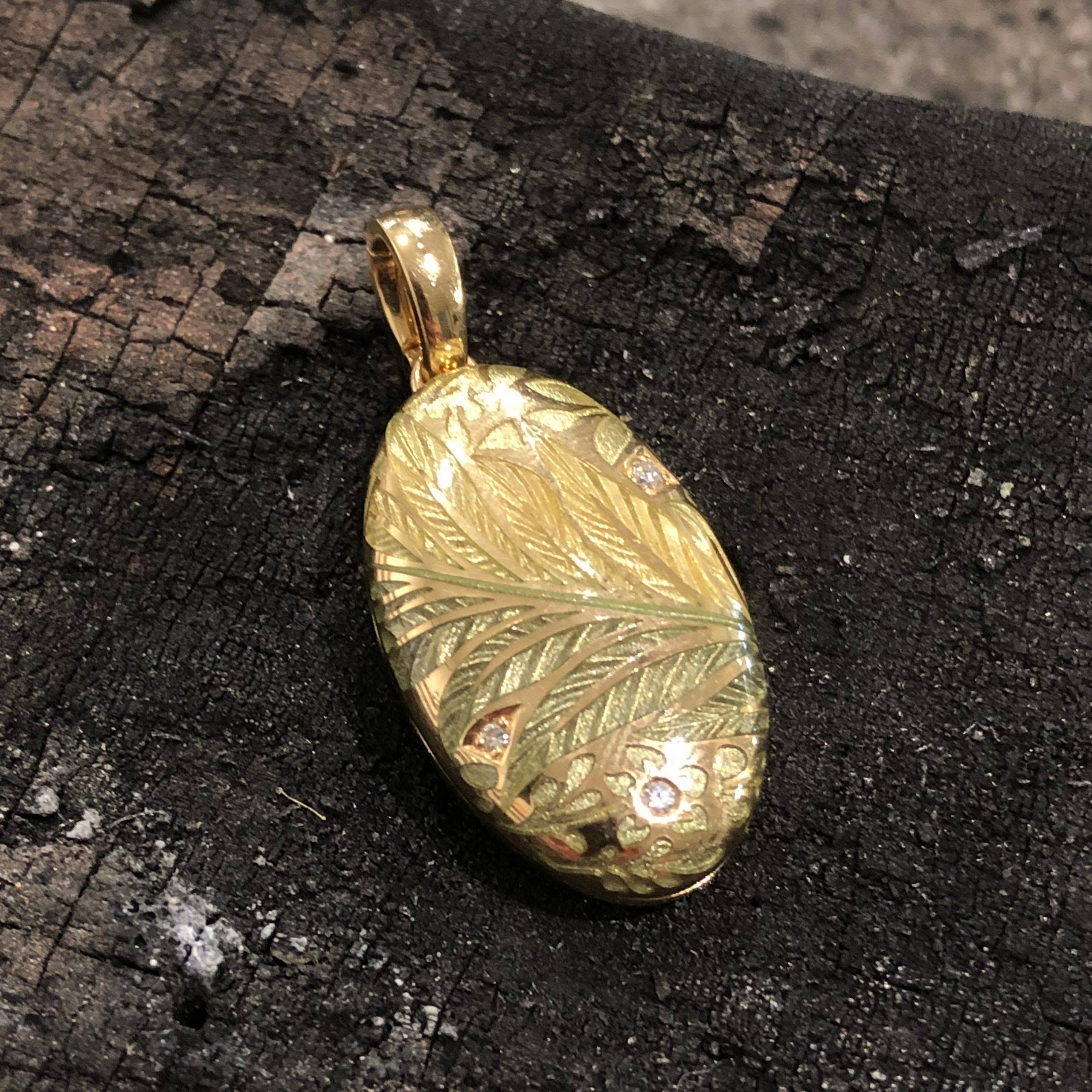 Medaillon Victor Mayer Gold Medaillon Victor Mayer Gold