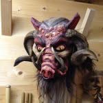 Perchtenmaske Saukopf Originalmaske